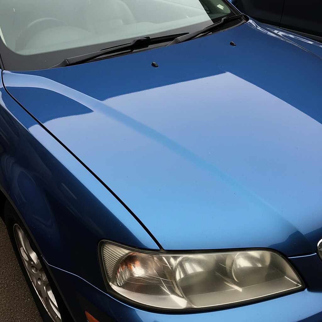 After — liquid mirror finish