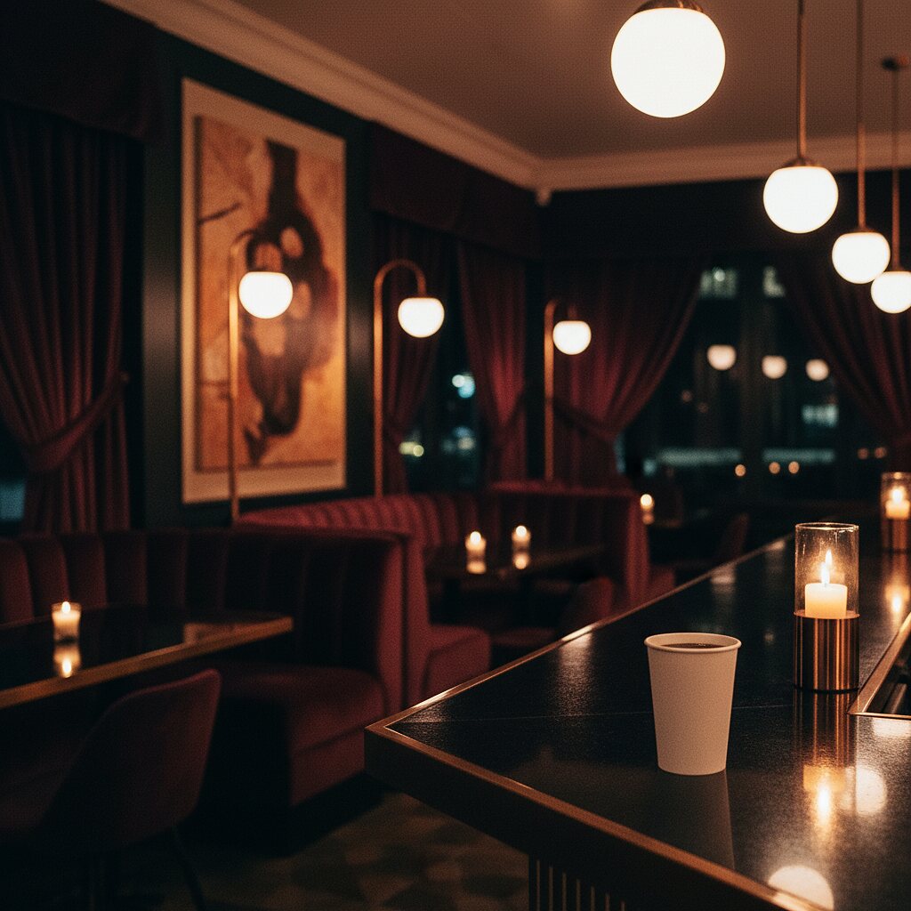 Take-away paper cup