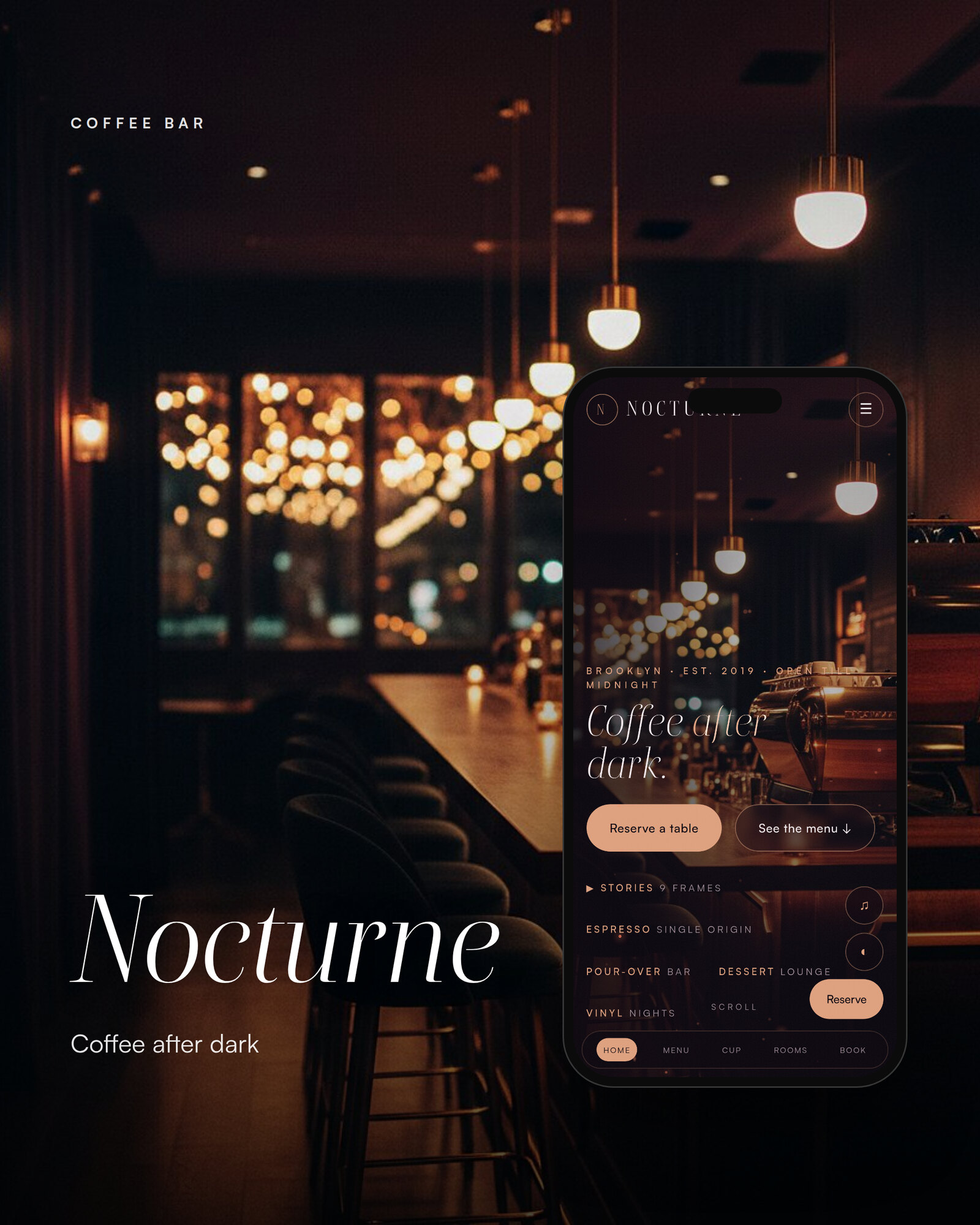 NOCTURNE — website by Lumen Studio