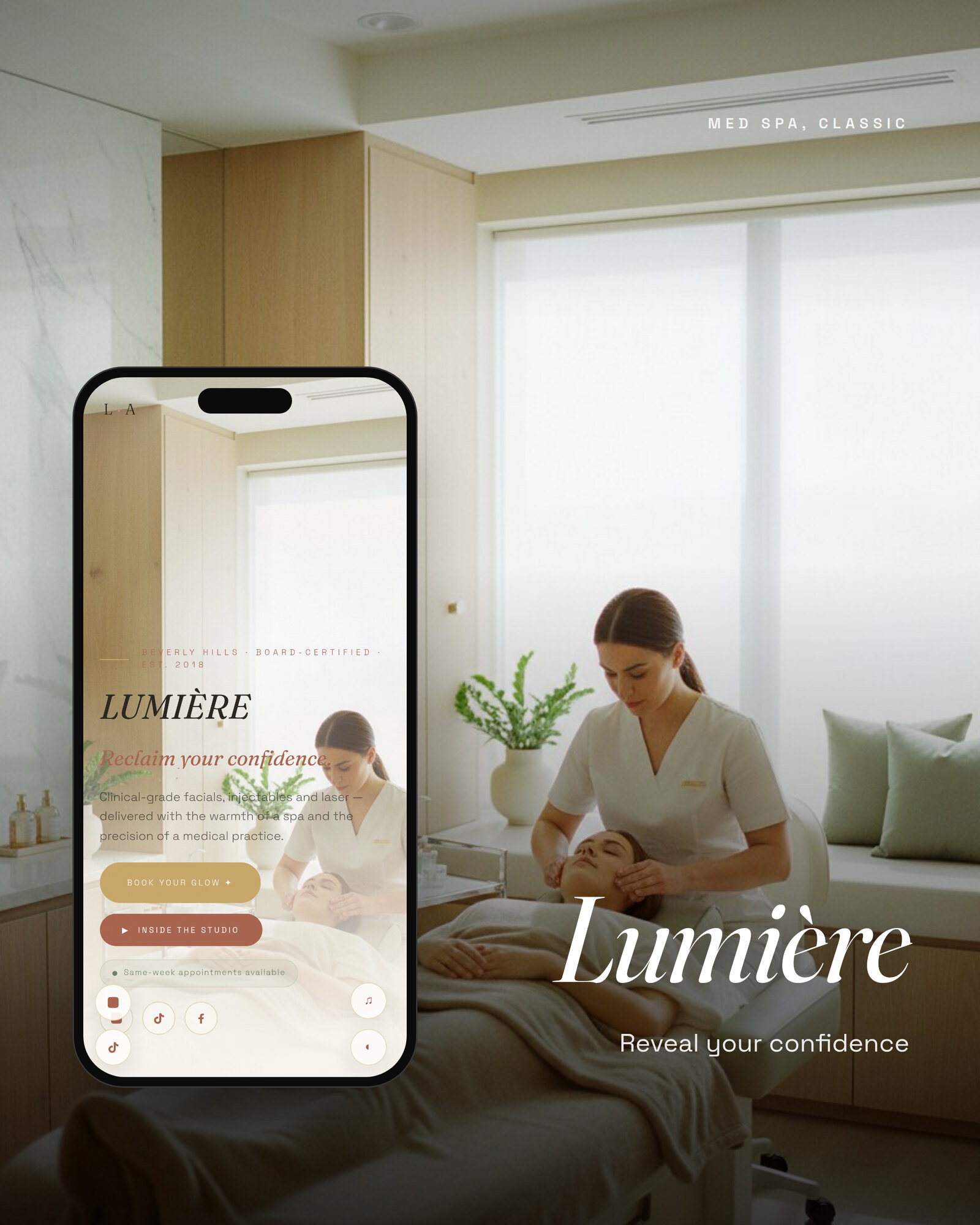 Lumière — website by Lumen Studio