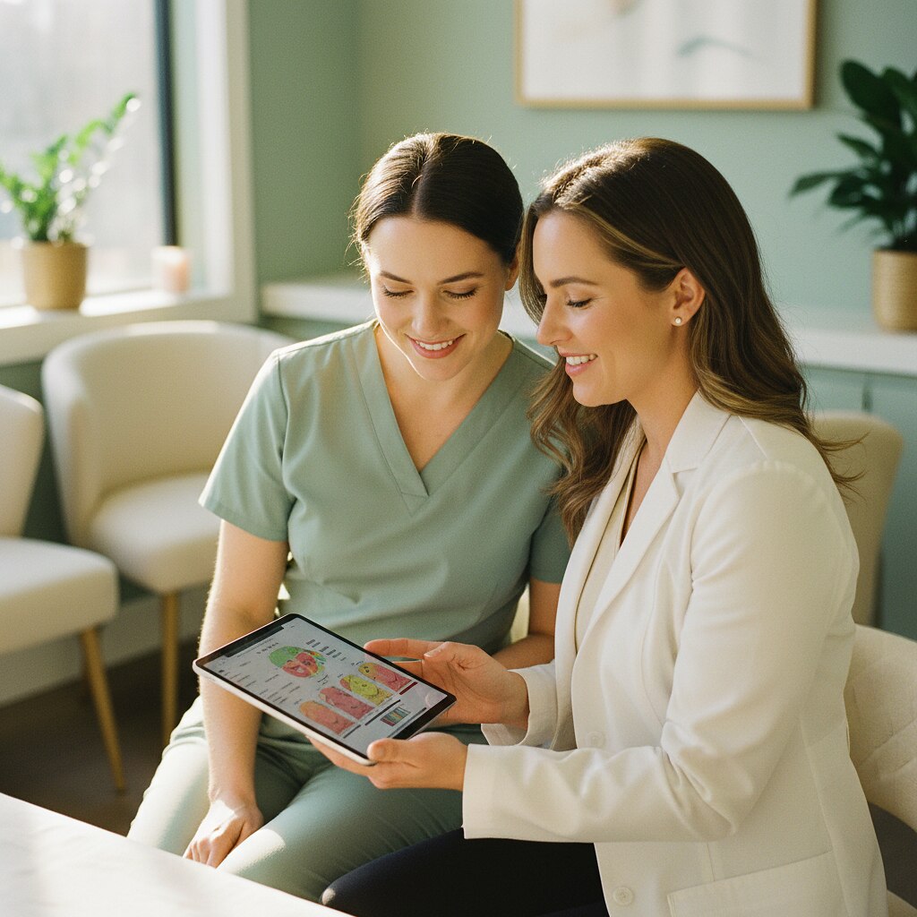 Skin consultation and digital mapping