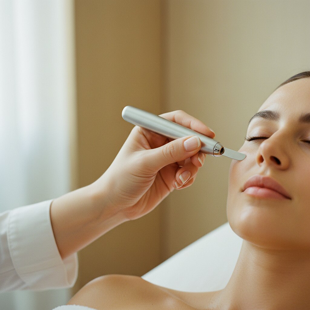 Dermaplaning treatment