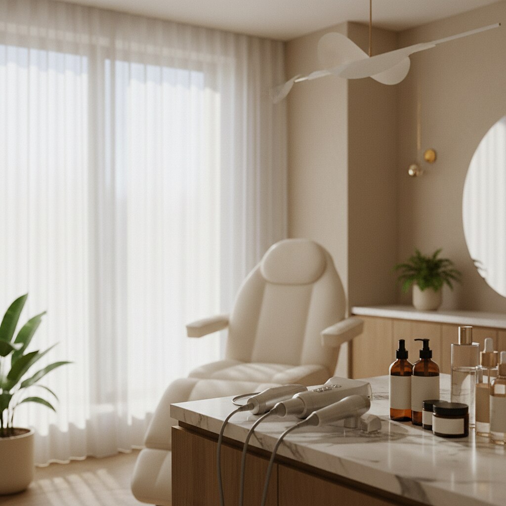 LUMIÈRE treatment suite interior