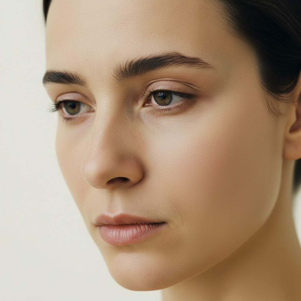 After — radiant, even skin