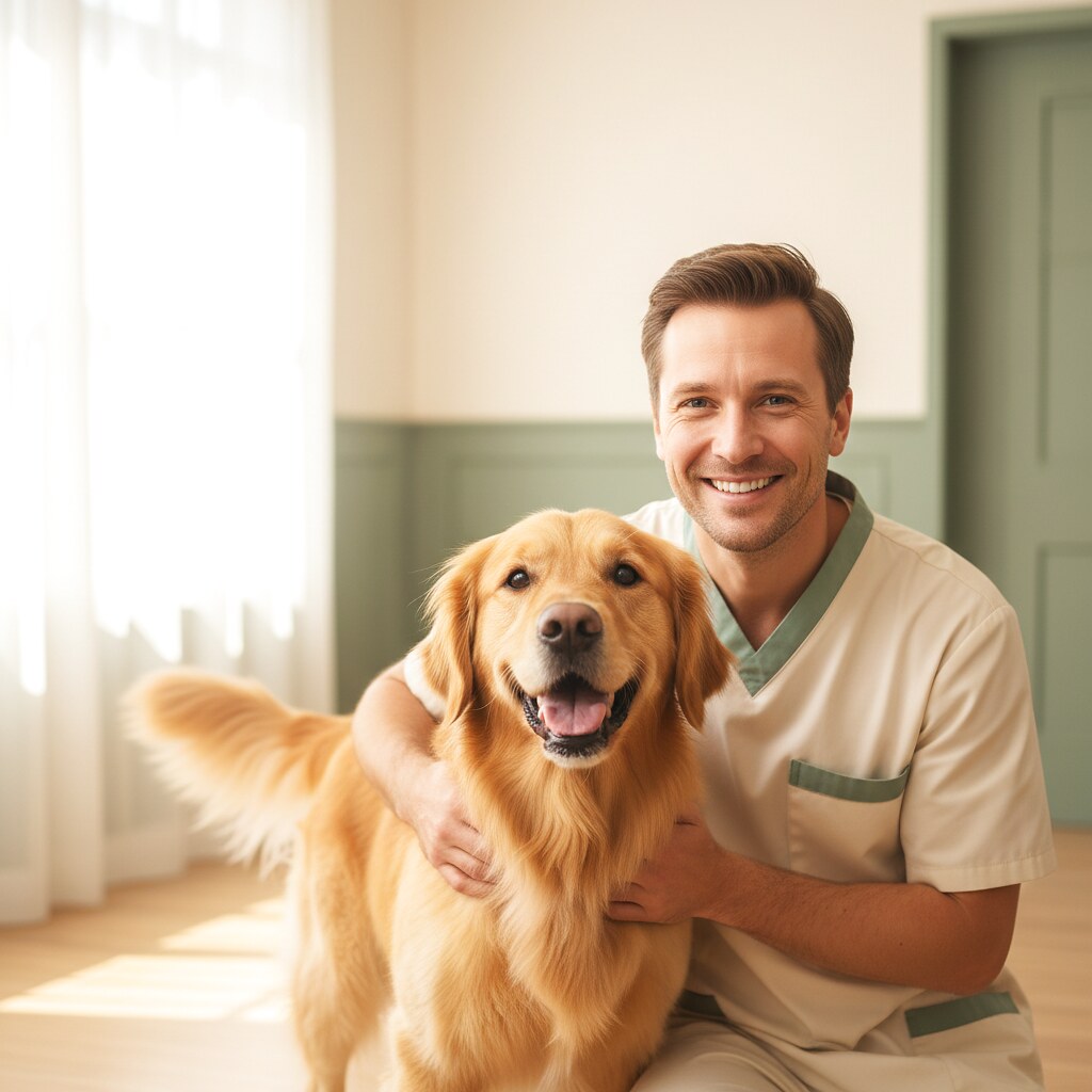 Theo, groomer & daycare